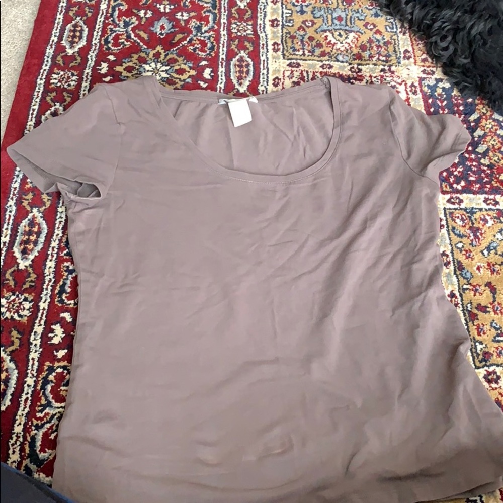 Dark Brown tee